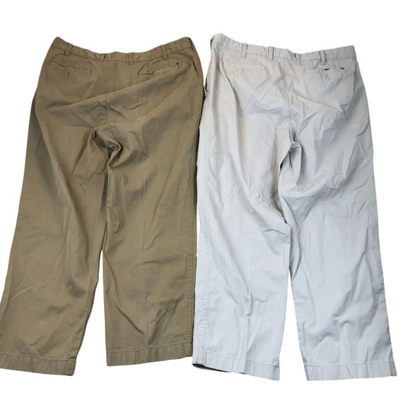 Tommy Hilfiger Mens Pants Size 38x30 Chino Khaki Lot of Two - Picture 2 of 10